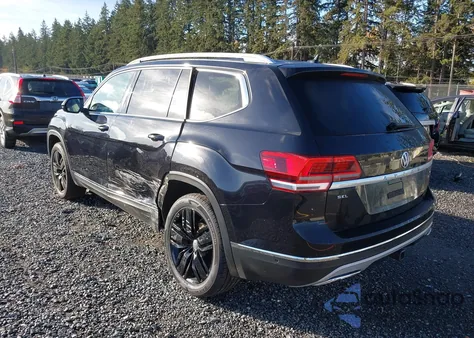 2019 Volkswagen Atlas 3.6L V6 Sel Premium z USA, uszkodzony, nr VIN 1V2NR2CA0KC506147